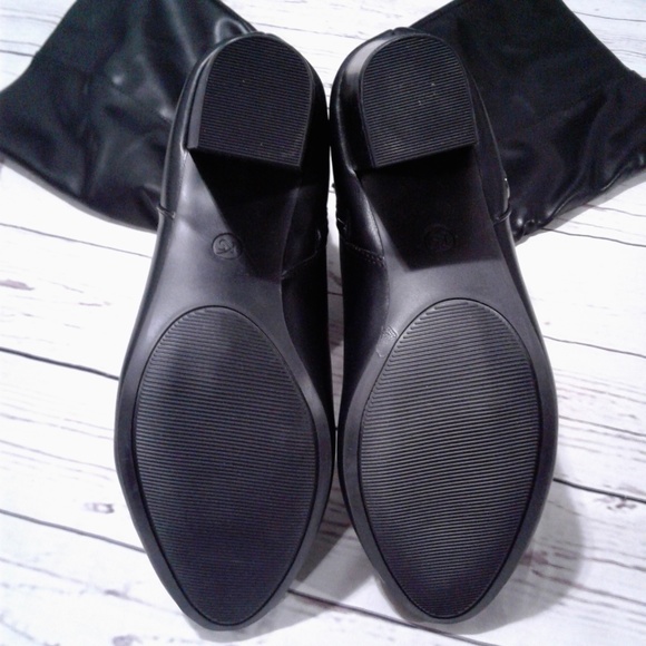 Women's Karen Scott Black Galee Boots Size 7.5 - Picture 4 of 7